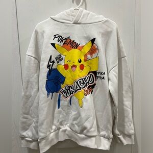 Pokémon sweatshirt, size 7.